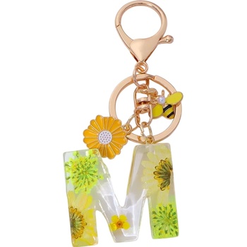 HARAHU Ключодържател Азбука - М / Жълта kp37846 (37846)