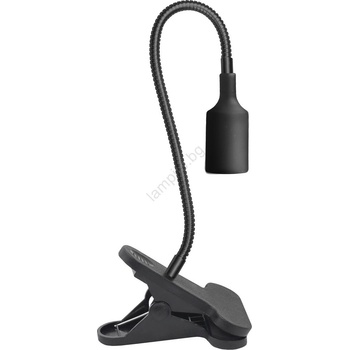 Kobi Гъвкава настолна лампа с клипс PLANTY 1xE27/30W/230V черна (KB0429)