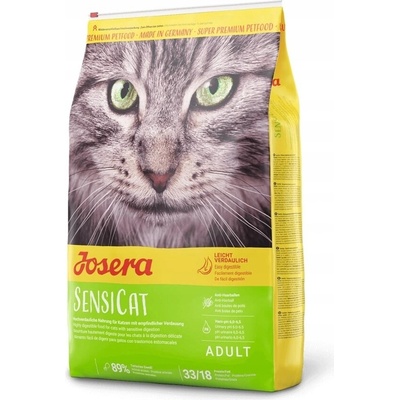 Josera SensiCat krmivo pro citlivé kočky 10 kg
