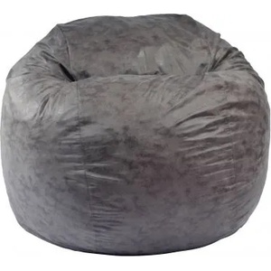 PUFRELAX Пуф, Барбарон 800л. , King Size XL - Smoke Grey, Перящ се калъф, Трансформира се в легло, Пълнеж с микс от мемори пяна и дунапрен, Гама Premium (PUF-M-KXL-PT-MNGRE) - topmall