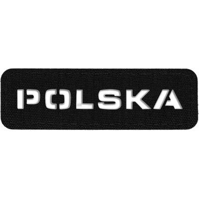 Nášivka M-Tac Polska Laser Cut – Black