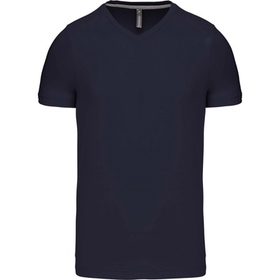 Kariban v-neck k357 / Мъжка тениска с къс ръкав - тъмносиня xxxl (20k35700313)