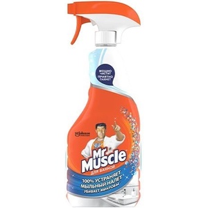 Mr. Muscle Shower Shine Почистващ спрей за баня и душове 750мл (2664)