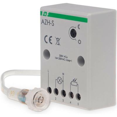 AZH-S - Súmrakový spínač s externým čidlom, 230V, 16A