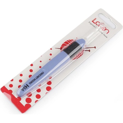 Stoklasa Háček na háčkování s osvětlením vel. 3; 4; 5 Balení: 1 ks, Varianta: 3 (5 mm) modrá jemná 3 (5 mm) modrá jemná