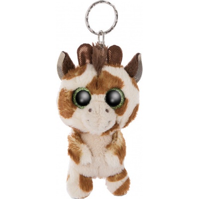 Přívěsek na klíče Nici Giraffe Halla 9 cm polyester béžová/hnědá