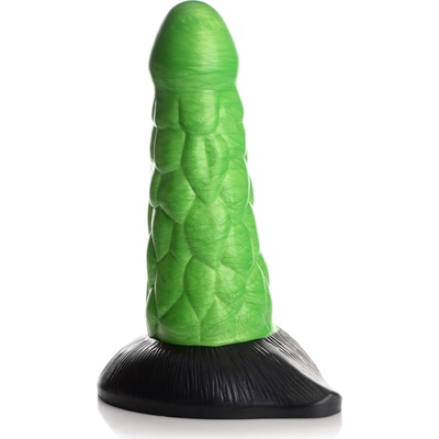 Creature Cocks Radioactive Reptile Thick Scaly Silicone Dildo