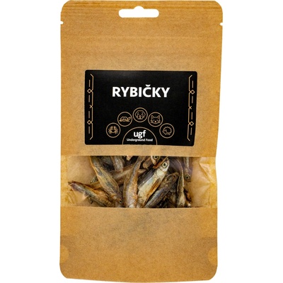 Underground Food s. r. o. UGF sušené malé rybičky 35 g