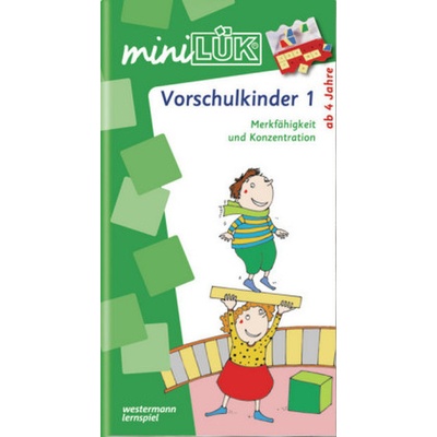 Übungen für Vorschulkinder. Tl.1