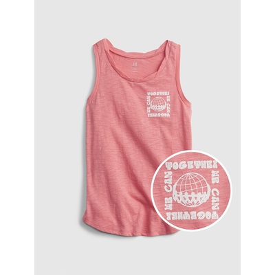 GAP Детска тениска GAP GAP | Cherven | Момичешки | 128/134