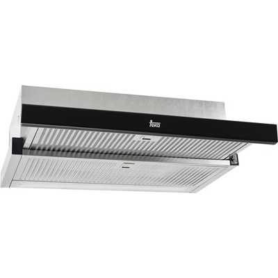 Teka Абсорбатор Тeka CNL 6415 PLUS, за вграждане, телескопичен, енергиен клас A, въздухопоток 385m3/h, двигател EcoPower, пет степени на скорост на управление + интензивна, стоп-таймер, черен (CNL 6415 PLUS black)