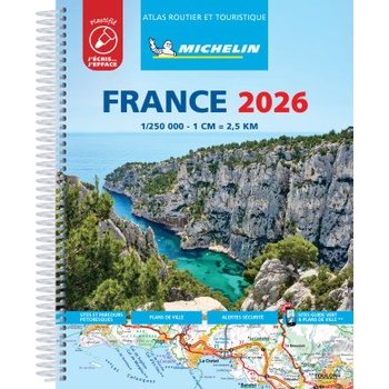 Atlas France 2026 Plastifié