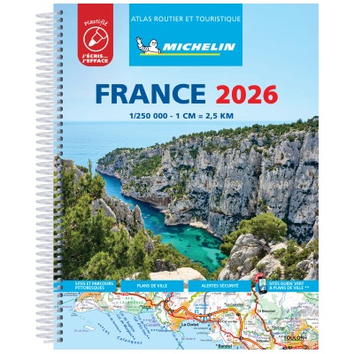 Atlas France 2026 Plastifié
