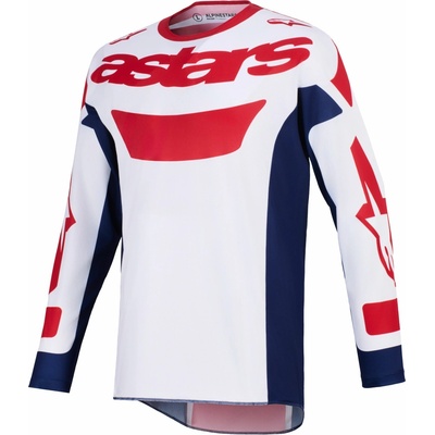 Alpinestars RACER RIWAY bílá/modrá/červená