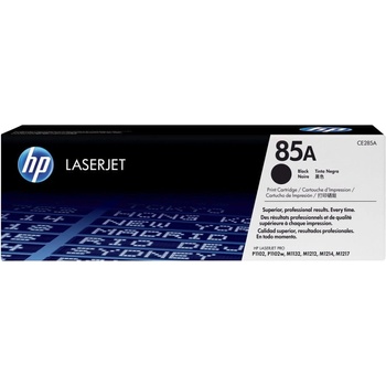 HP 85A LaserJet original toner cartridge black standard capacity 1.600 pages 1-pack (CE285A)