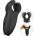 Rebel Man Wand with Vibration and Moving Wings Black