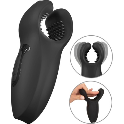 Rebel Man Wand with Vibration and Moving Wings Black