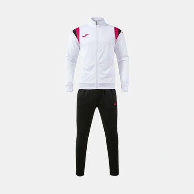 Terra tracksuit white fuchsia