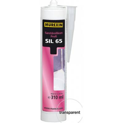 Murexin SIL 65 Silikon sanitární 310 g transparentní