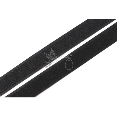Suchý zip - 20mm - černý