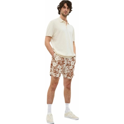 GAP LINEN Hnědá Bílá