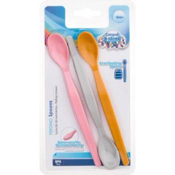 Canpol babies First Feeding Spoons Girl комплект: 3 бр бебешки лъжички