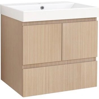 Inter Ceramic Конзолен PVC шкаф DAVIDE-60 9046-60, Inter Ceramic, 61.5х60х46см (9046-60+УМИВ. 5953W-2NEW)