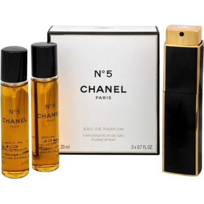 Chanel No.5 parfémovaná voda dámská 3 x 20 ml