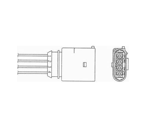 Lambda sonda NGK 97510