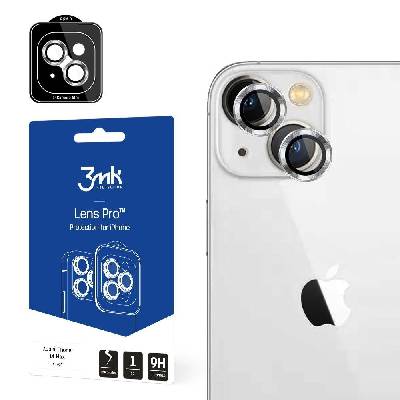 Протектор за камера 3mk Pro за Apple iPhone 14 Plus (3mk Lens Protection Pro Silver(9))