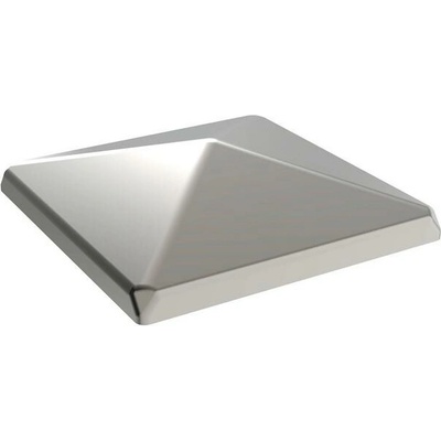 EKOfence Krytka na plotový stĺpik, pozinkovaná 120x120, h30, t1,2mm, Zn 8686