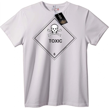 NOONEBRAND Тениска Токсичен skull урбан - L, Black