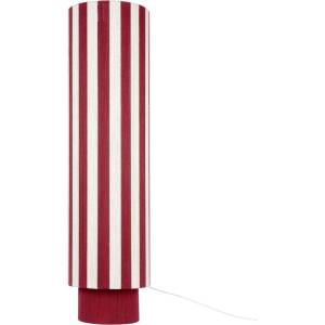 Leitmotiv Червена/бяла въжена подова лампа (височина 106 cm) Vienna Stripes - Leitmotiv (LM2431RD)