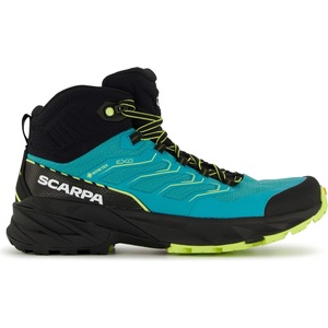Scarpa Дамски туристически обувки Scarpa Women's Rush Mid 2 GTX Walking boots - Baltic Blue / Sunny Lime - размер 37, 5 (EU) (119-0619-0114)