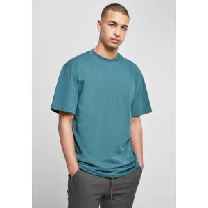 Urban Classics Мъжка изчистена тениска в петролно син цвят Urban Classics Tall teal TB006 SALE - , размер XXL