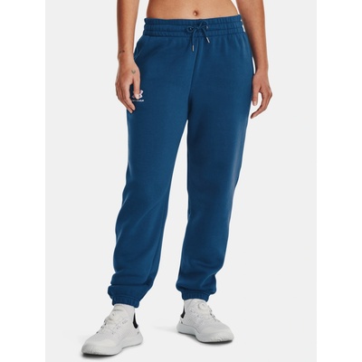 Under Armour Dámske teplaky Essential Fleece Joggers Modrá