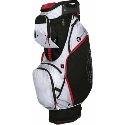 Sun Mountain Eco-Lite Cart Bag Black/White/Red Чантa за голф