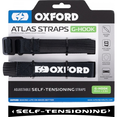Atlas G-Hook 2 ks OXFORD černá – Zboží Dáma