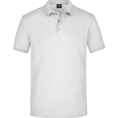 James & Nicholson Pánska polokošeľa JN710 Grey Heather