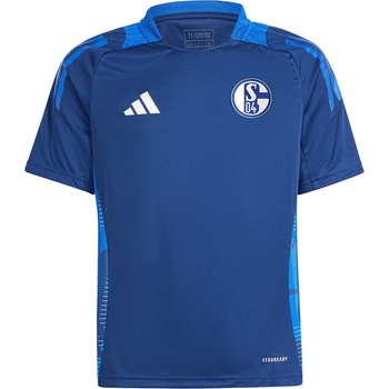 adidas Тениска adidas FC Schalke 04 Trainingsshirt Kids 5s04ir5468 Размер L (159-164 cm)