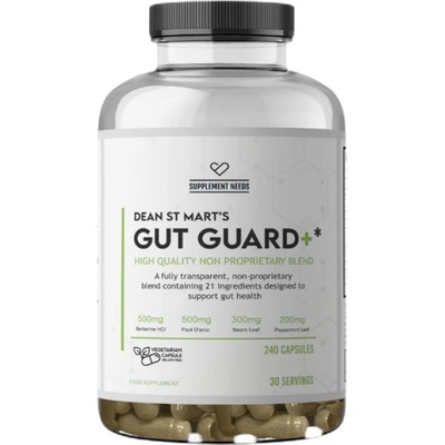 Supplement Needs Gut Guard+ | with 21 Natural Ingredients [240 капсули]