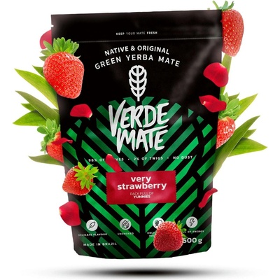 Verde Mate Green Yerba Mate Very Strawberry 0,5 kg