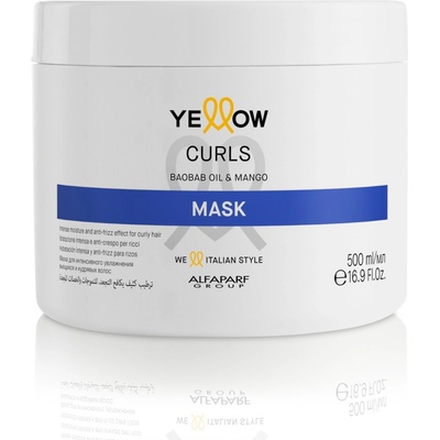 Alfaparf Milano Yellow Curls Mask maska pre vlnité a kučeravé vlasy 500 ml
