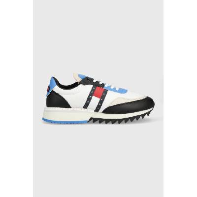 Tommy Jeans Маратонки Tommy Jeans Tommy Jeans Mens Track Cleat в бяло (EM0EM01083.C4H)