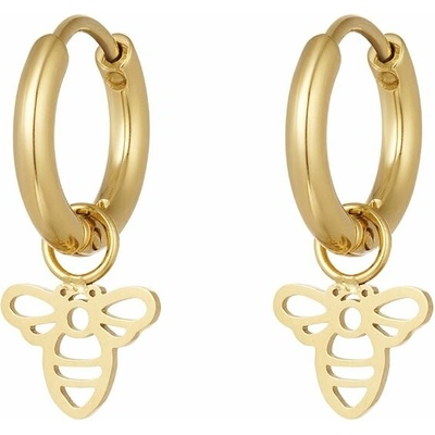 ORNAMENTI Pozlacené náušnice Bee gold OOR800170