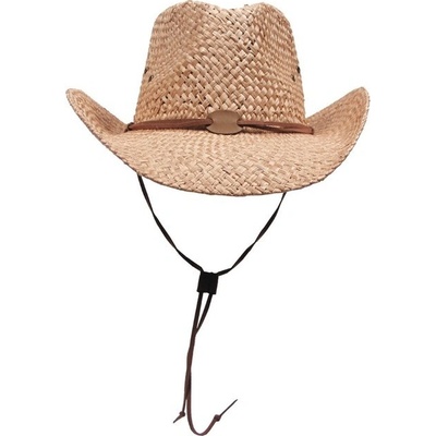 Fox Outdoor klobúk slamený so šnúrkou hnedý