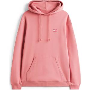 Tommy Hilfiger Суичър Tommy Jeans XS Badge Hoodie - Tahiti Berry