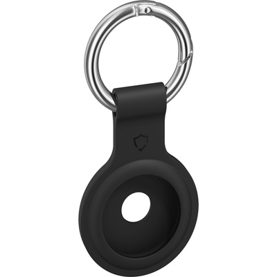 AirTag kľúčenka AlzaGuard Silicone Keychain pre Airtag čierna (AGD-AKS002B)