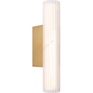 MAXlight w0364 - led Аплик за баня fayette led/6w/230v ip44 златист (ma0029)