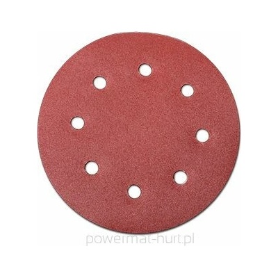 Powermat Brúsny papier pre sádrokartón P120 190mm, 8 otvorov